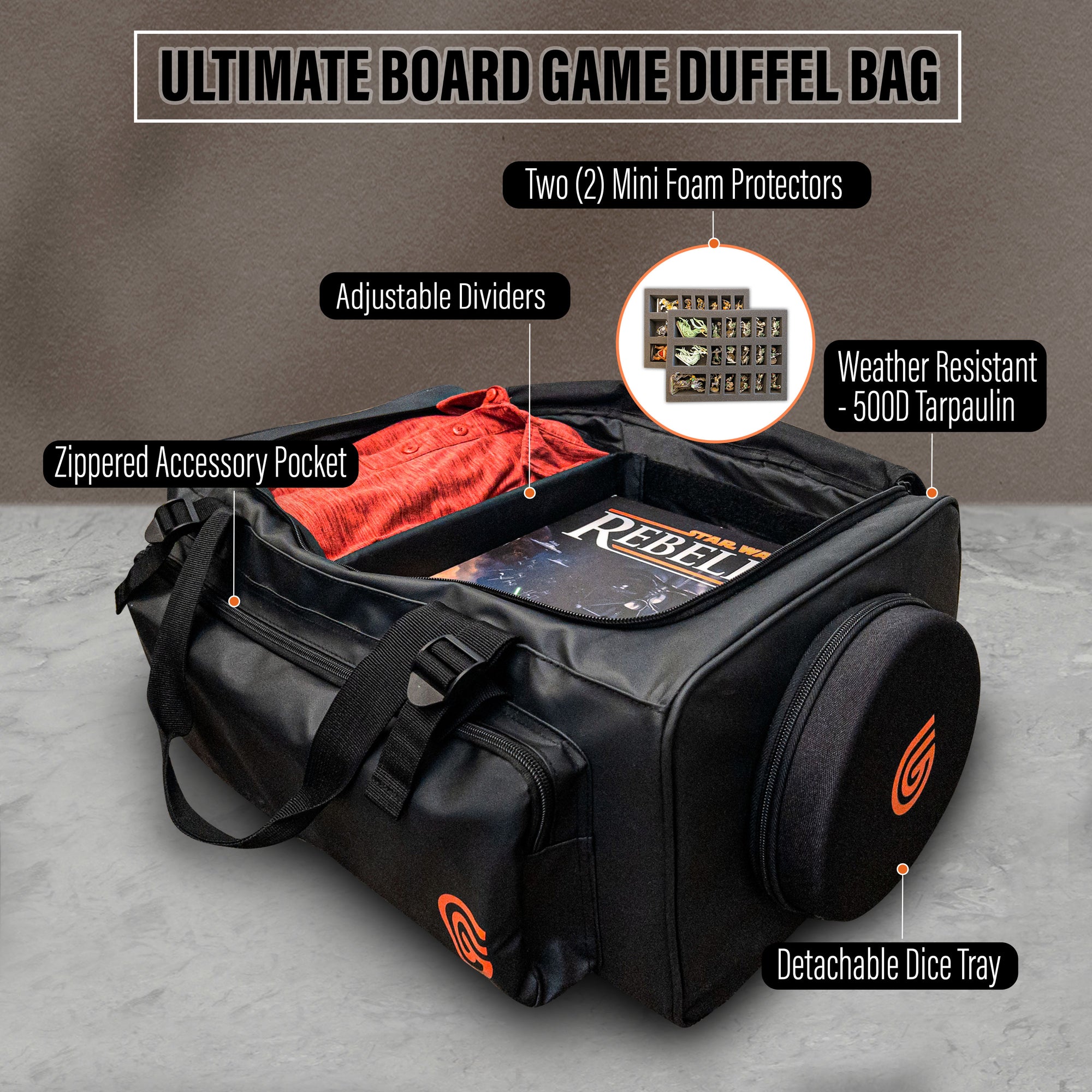 Ultimate Gaming Duffel Bag