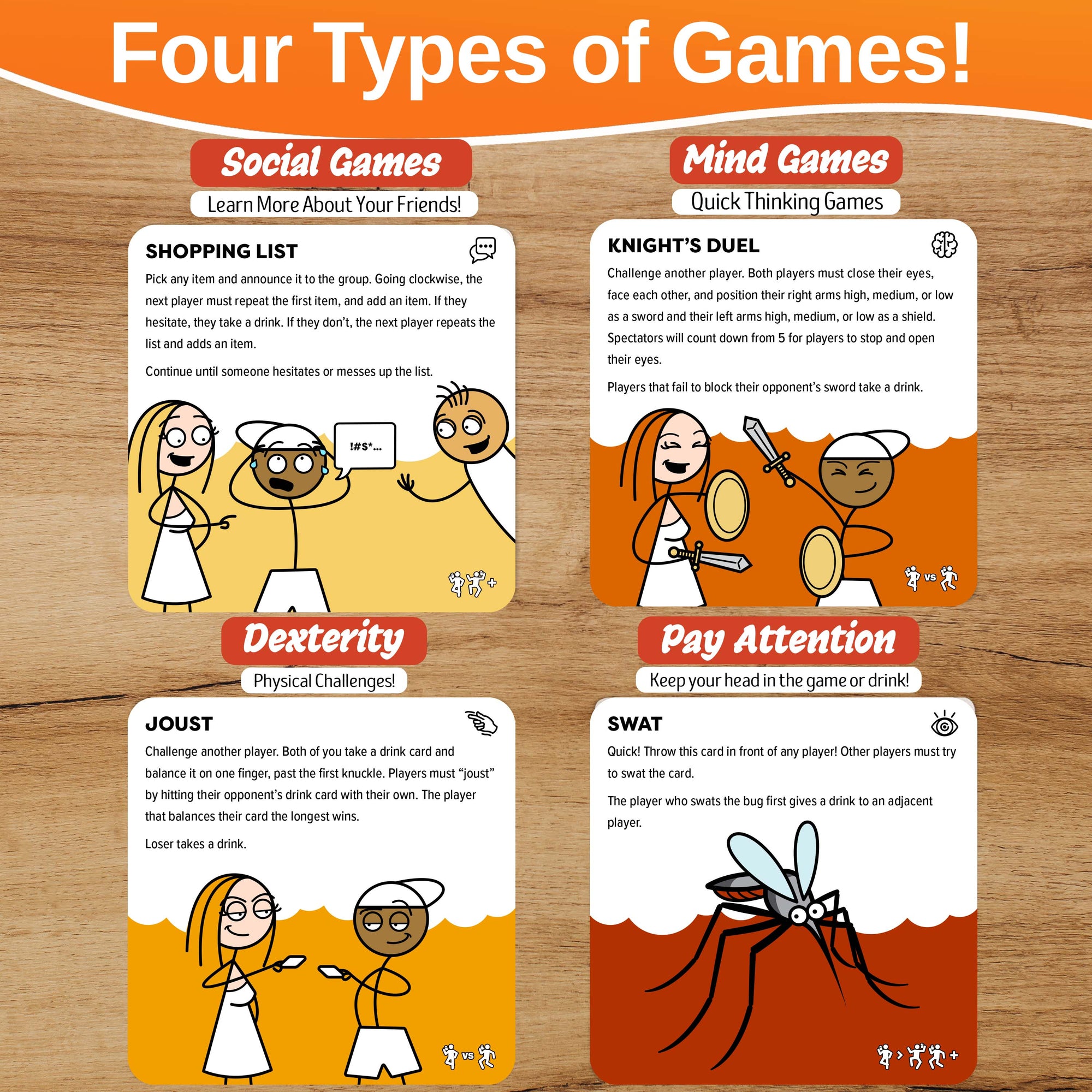 The Drinking Game Game - A Collection of Fun Adult Mini Games for Parties