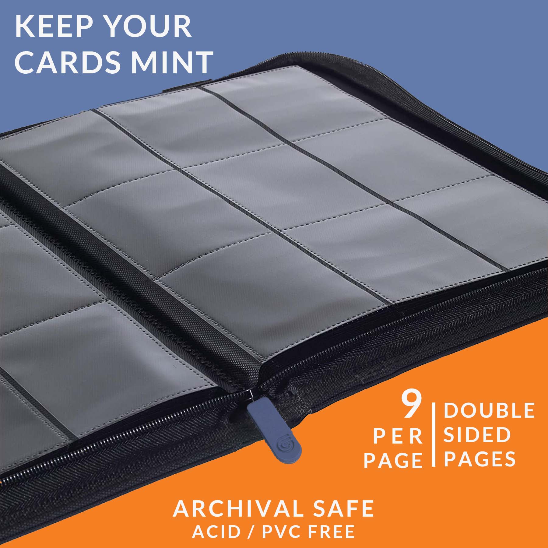 Zippered Trading Card Binders GuiltFreeGaming